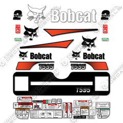 Fits Bobcat T-595 Decal Kit Track Loader M-2