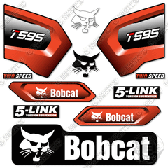 Fits Bobcat T595 Decal Kit Track Loader - Stage 5