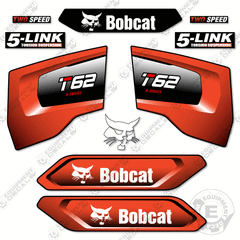 Fits Bobcat T62 Decal Kit Track Loader