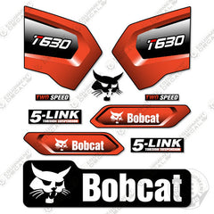 Fits Bobcat T630 Decal Kit Track Loader - Stage 5