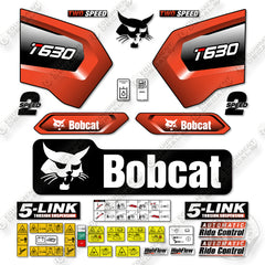 Bobcat T630 Decal Kit Track Loader - Aftermarket Kit