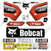 Image of Bobcat T630 Decal Kit Track Loader - Aftermarket Kit