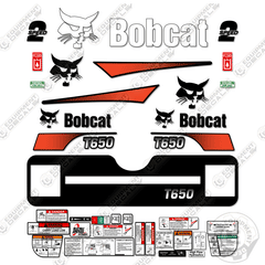 Fits Bobcat T-650 Decal Kit Track Loader M-2