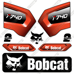 Fits Bobcat T740 Track Loader Decal Kit