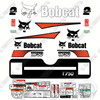 Image of Fits Bobcat T-750 Decal Kit Track Loader M-2