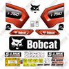 Image of Bobcat T750 Decal Kit Compact Track Loader- Aftermarket Kit
