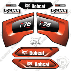 Fits Bobcat T76 Decal Kit Skid Steer
