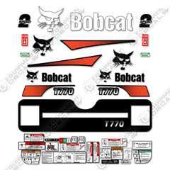 Fits Bobcat T-770 Decal Kit Track Loader M-2