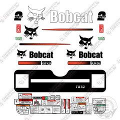 Fits Bobcat T-870  Decal Kit Track Loader M-1