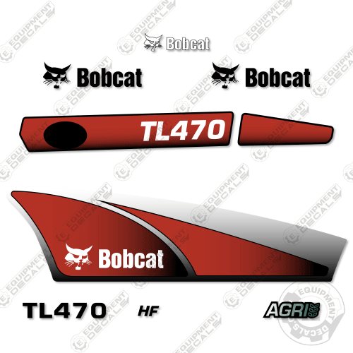 Fits Bobcat TL470 Decal Kit Telehandler – Equipment Decals