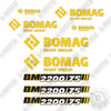 Image of Bomag BM2200 75  Decal Kit Cold Milling Machine- Aftermarket Kit