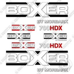 Fits Boxer 700HDX Decal Kit Standing Skid Steer