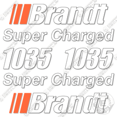 Fits Brandt 1035 Decal Kit Auger