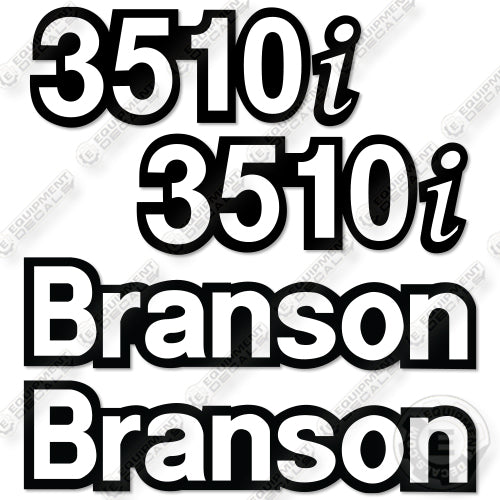 Fits Branson 3510i Decal Kit Tractor