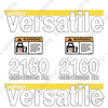 Image of Buhler Versatile 2160 Genesis 3 Decal Kit Tractor