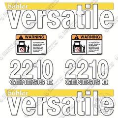 Fits Buhler Versatile 2210 Genesis 2 Decal Kit Tractor