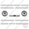 Image of Fits Bush Hog 2446 QT Decal Kit Front end Loader