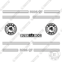 Fits Bush Hog 3226 QT Decal Kit Front End Loader