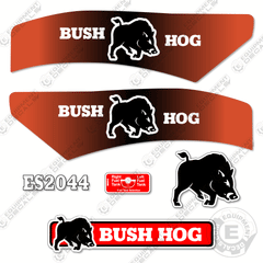 Fits Bush Hog ES2044 Decal Kit Mower