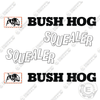 Image of Fits Bush Hog Squealer Decal Kit Rotary Cutter
