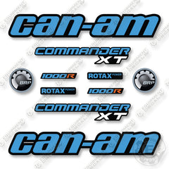 Can-Am 1000R Decal Kit UTV - Blue & Orange- Aftermarket Kit
