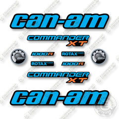Can-Am 1000R Decal Kit UTV - Blue & Orange- Aftermarket Kit