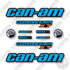 Image of Can-Am 1000R Decal Kit UTV - Blue & Orange- Aftermarket Kit