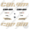 Image of Can-Am Maverick DS 2020 4 Door Decal Kit ATV -Custom Tan- Aftermarket Kit