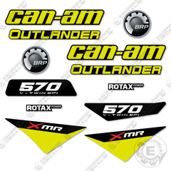 Fits Can-Am Outlander 570 XMR Decal Kit ATV