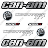 Image of Fits Can-Am Commander XT 1000R Decal Kit Utility Vehicle