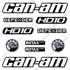 Fits Can-Am Defender XT HD10 Decal Kit ATV