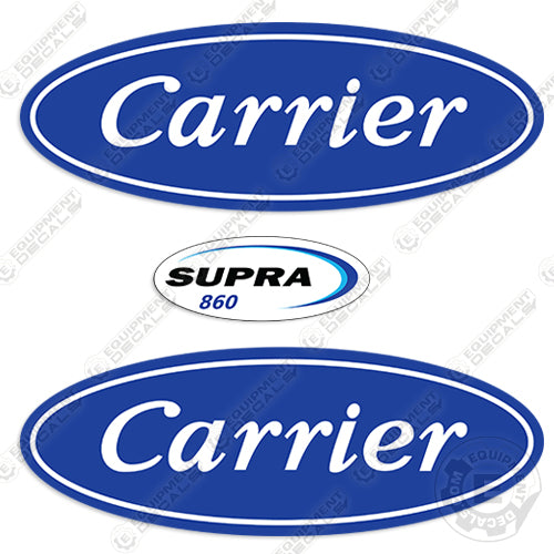 Fits Carrier Supra 860 Decal Kit Refrigeration Unit (Copy)
