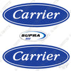 Image of Fits Carrier Supra 860 Decal Kit Refrigeration Unit (Copy)