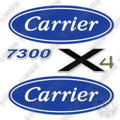 Carrier X4 7300 Decal Kit Refrigeration Unit - Aftermarket Kit