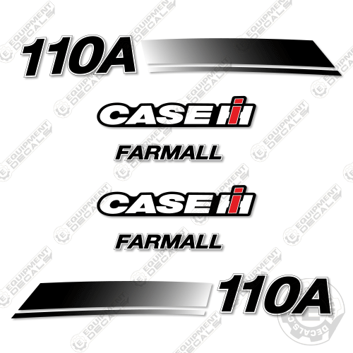 Fits Case 110A Decal Kit Tractor Farmall