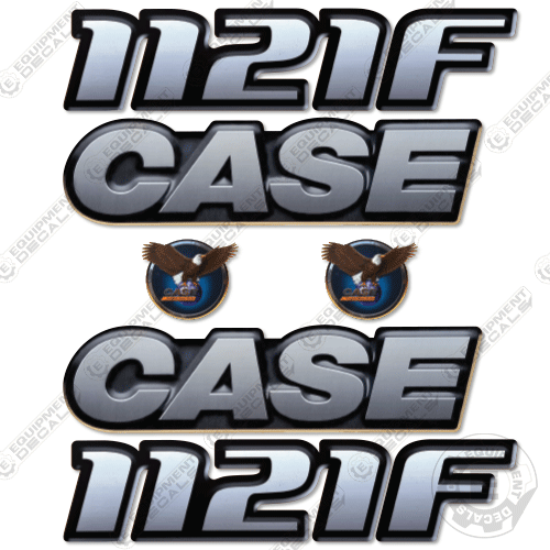 Case Machine Sticker Fits Case 1121F Decal Kit Wheel Loader – Equipment Decals