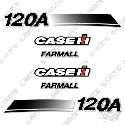 Fits Case 120A Decal Kit Tractor Farmall