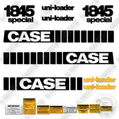 Case 1845 Uni-loader Special Decal Kit Skid Steer Loader