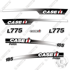 Fits Case 185 Puma Decal Kit Tractor + L775 Loader Attachment Decals