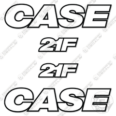 Fits Case 21F Skid Steer Decal Kit (3M REFLECTIVE!)