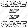 Image of Fits Case 21F Skid Steer Decal Kit (3M REFLECTIVE!)