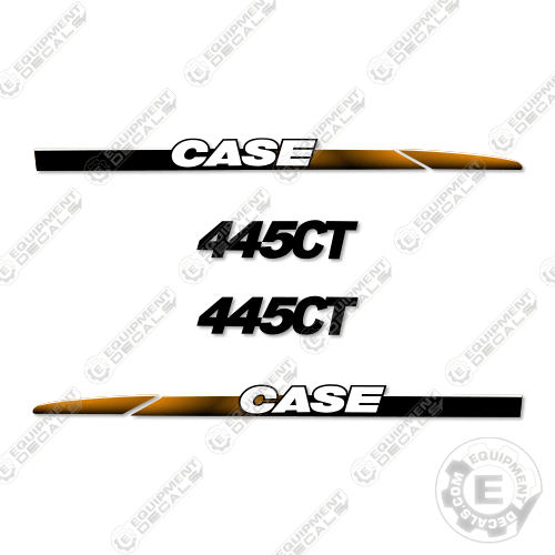 Fits Case 445CT Decal Kit Track Loader