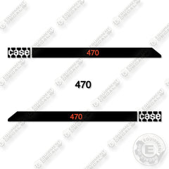 Case 470 Decal Kit Tractor -Aftermarket Kit