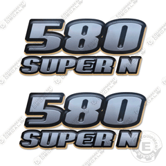 Fits Case 580 Super N Number Decal Kit (Set of 2)