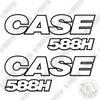 Image of Case 588H Decal Kit  Forklift -New Style-  Aftermarket Kit