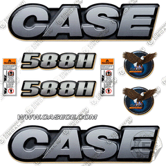 Fits Case 588H Decal Kit Rough Terrain Forklift