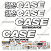 Image of Fits Case 590 Super N Decal Kit Backhoe NEW STYLE!
