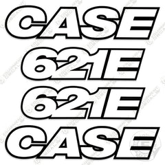 Fits Case 621E Decal Kit Wheel Loader - 3M Reflective!