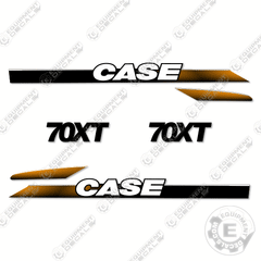 Fits Case 70XT Decal Kit Skid Steer Loader