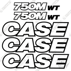 Fits Case 750M WT Decal Kit Dozer - 3M REFLECTIVE!